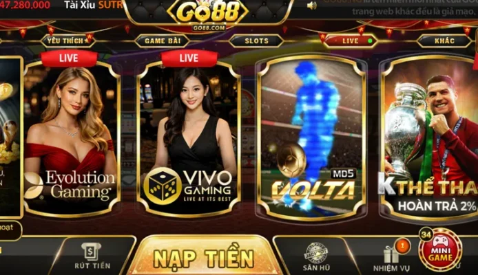  Go88 - Cổng Game Go 88 Đỉnh Cao Cá Cược Đổi Thưởng Uy Tín Nhất